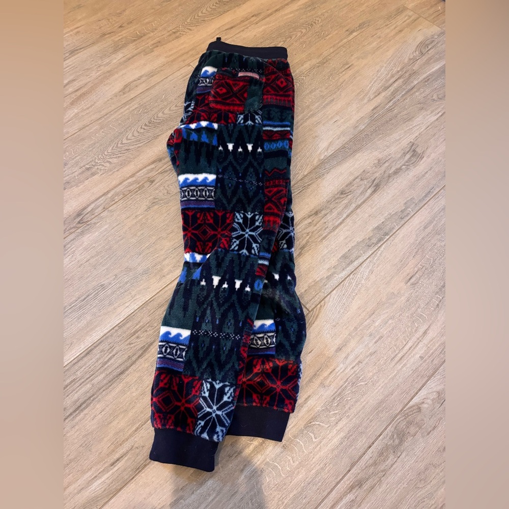 Vineyard Vines Boys Holiday Patterned Fleece Jogger Pants